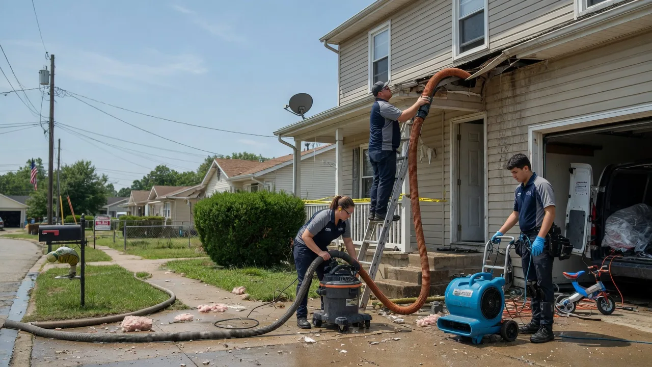 Water Damage Restoration in Coffeyville, KS near me